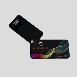 Антигравійна плівка для авто: BRAWIX Color PPF (Piano Black: Number 080) - 1.52 x 16 м/п