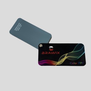 Антигравійна плівка для авто: BRAWIX Color PPF (Metallic Ice Blue: Number 091) - 1.52 x 16 м/п
