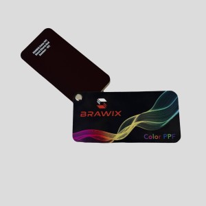 Антигравійна плівка для авто: BRAWIX Color PPF (Black Charm Red: Number 102) - 1.52 x 16 м/п