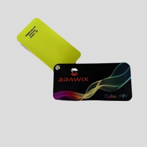 Антигравійна плівка для авто: BRAWIX Color PPF (Acid Green: Number 106) - 1.52 x 16 м/п