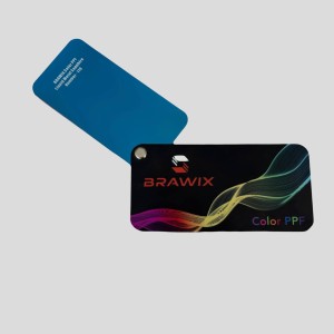 Антигравійна плівка для авто: BRAWIX Color PPF (Liquid Metal Sapphire: Number 119) - 1.52 x 16 м/п