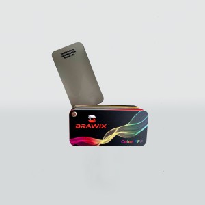 Антигравійна плівка для авто: BRAWIX Color PPF (Liquid Metal Silver: Number 138) - 1.52 x 16 м/п