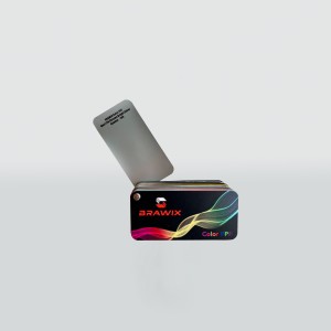 Антигравійна плівка для авто: BRAWIX Color PPF (Matt TPU Chrome Bright Silver: Number 163) - 1.52 x 16 м/п