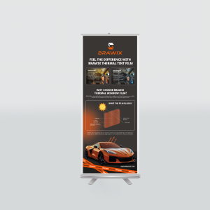 Baner BRAWIX seria atermiczna – 1,8 × 0,8 m (podłogowy)