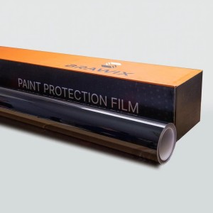 Антигравійна поліуретанова плівка для авто: BRAWIX Black Gloss PPF 1.52 х 15 m